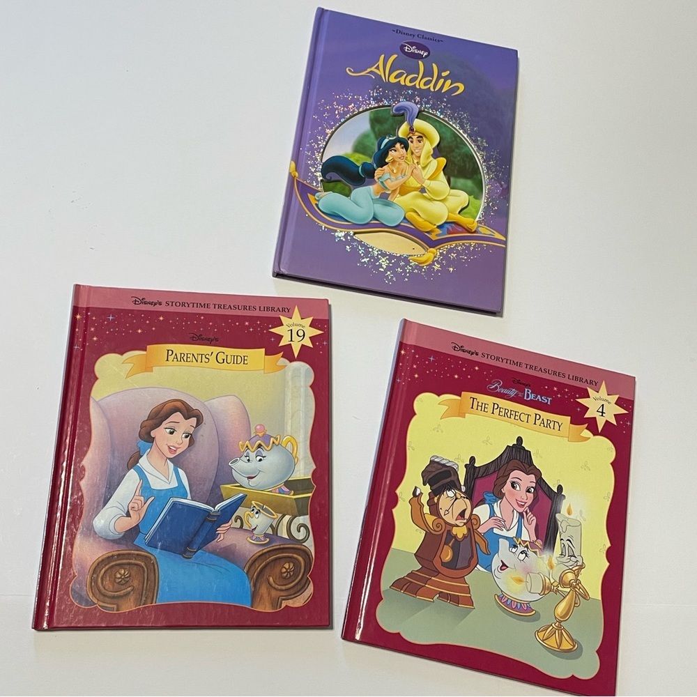 Lot of 3 Disney Story-time Treasures Library Volume 19 | The Parent’s Guide…..